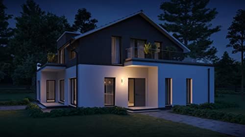 Steinel Lampa Zewnętrzna L 30 S, Czujnik Ruchu 180°, Zasięg 10 m, Oprawka E27, Odporna na Uderzenia, Antracyt