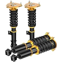 ASAPE Full Coilovers Suspension Shocks Springs Struts kits FIT 2000 2001 2002 2003 2004 2005 for Mitsubishi Eclipse 1999 2000 2001 2002 2003 for Mitsubishi Galant