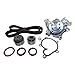 DNJ TBK425WP Timing Belt Kit with Water Pump for 1993-2003 Ford, Mazda 626, MX-6, Probe 2.0L L4 16V DOHC 1989cc