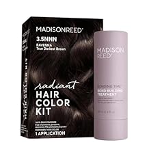Madison Reed Hair Color & Bonding Time Bundle - Radiant Hair Color Kit in Ravenna Brown - 3.5NNN and Bonding Time Serum