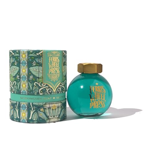 Ferris Wheel Press Ink, Everyday Ink Collection, Morningside Mint, Pale Green, 85ml Fountain Pen Ink Bottle