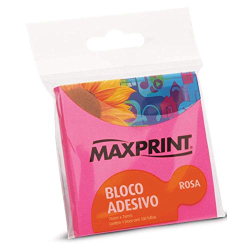 Bloco Adesivo, Maxprint, 743363