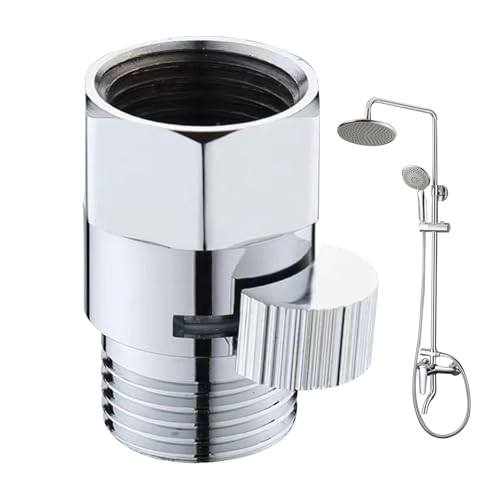 Válvula de tope de ducha, válvula de cierre de flujo de ducha, ajustador de rociador de ducha con interfaz estándar de 4 puntos para entornos de baño exigentes