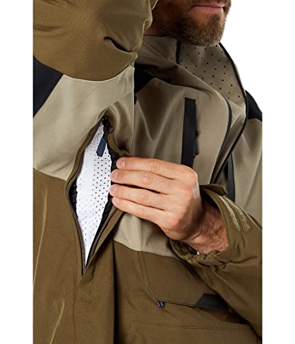Image of Volcom Men's Brighton Pullover Anarok Hooded Snowboard Jacket
