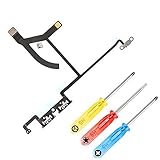 MMOBIEL Repuesto de control de volumen Compatible con iPhone XS Max 6.5 pulg. Botón de silencio conector Cable Flex incl. herramientas