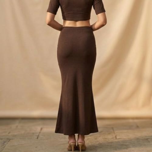 Image of Women's Saree Shapewear - Slim Fit Stretchable Petticoat for Sarees | Comfortable Waistband | Body Shaping Underskirt