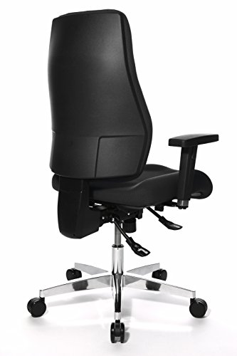 Topstar Bürodrehstuhl P91| Mit Stoffbezug in Schwarz inklusive Armlehnen | PI99GBC0 - PI99GBC0 Topstar Bürodrehstuhl P91| Mit Stoffbezug in Schwarz inklusive Armlehnen | PI99GBC0