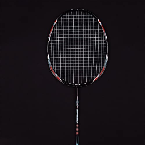 MQPALZKD Offensive and Defensive Badminton Racket 4U Full Carbon Smash Badminton Racket(A)