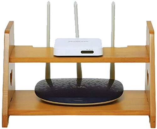 Speicherregal Wand schwimmende Unterstützung Set-Top-Box Streaming Media Spielekonsole WiFi-Router-Rack TV Set-Top-Box-Regal (Farbe: D, Größe: