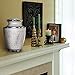 Trupoint Memorials Cremation Urns for Human Ashes, Decorative Burial Urn for Adult Men and Women, Large Opal with Silver Lining