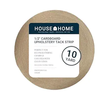 House2Home Upholstery Tack Strip, 1/2 Inch x 10 Yard Roll