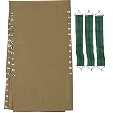 Ostlttyn Zero Gravity Chair Replacement Fabric with 3 Pcs Belt, 17 Inch Wide Repair Cloth Zero Gravi