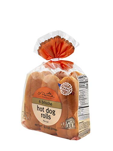 St. Pierre, Brioche Hot Dog Rolls (6 Count) #TOP7