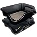 Harvest More Trim Bin Portable 2 Piece Workstation Container Hydroponics Supplies with Stainless Steel Screen, Mirror Tray, and Static Brush (4 Pack)