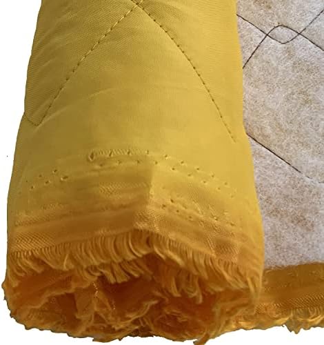 EU Fabrics - Quilted Waterproof Fabric - 23 Colours - 4oz - Outdoor Bedding - Jacket -Upholstery Fabric - Dress Clothing - Sold by The Meter. 150cm Wide (White)