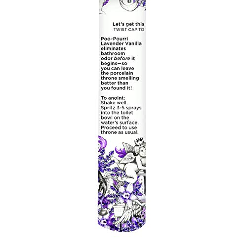Image of Poo-Pourri Before-You-go Toilet Spray, Lavender Vanilla Scent, 10 ml (Pack of 3)