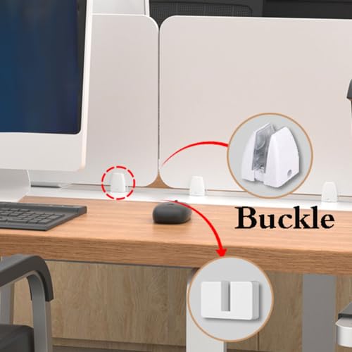 Cloison de bureau anti-interférences pour retrouver le calme à table - 5