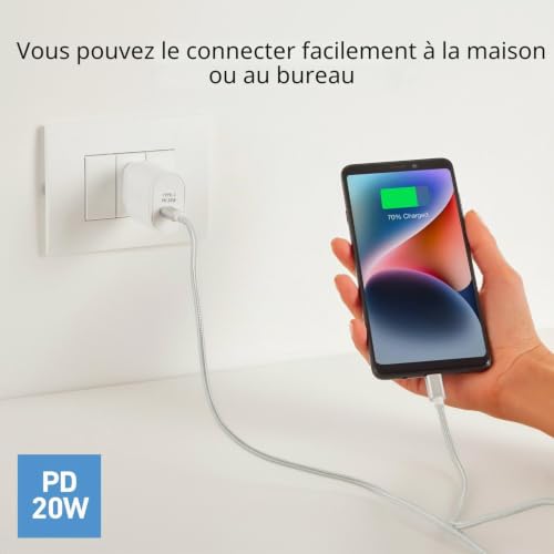 Chargeur Marque SBS Modèle Chargeur Mural 1x Type C