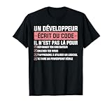 Ce Un Développeur Ecrit Code Hacker T-Shirt est une idée parfaite de cadeau pour tout les amoureux du hacking ! Allez voir notre marque pour plus de vetêments, tenues et accesoires pour hommes, femmes et famille!