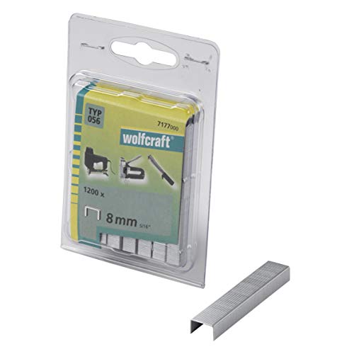 Preisvergleich Produktbild wolfcraft 1200 Breitrückenklammern Typ056, 8mm 7177000