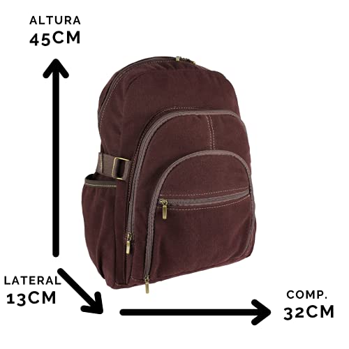 Mochila Lenna's Win Marrom…