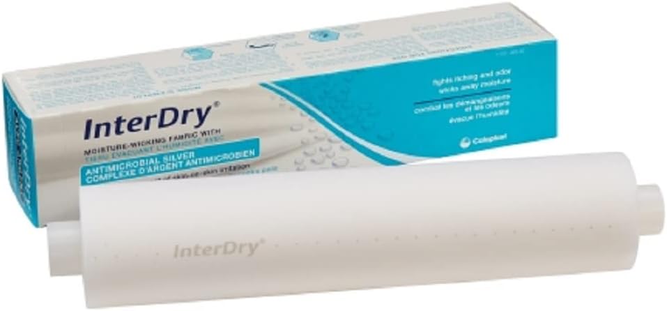 InterDry Ag Textile with Antimicrobial Silver Complex, 10" x 12 ft. Roll