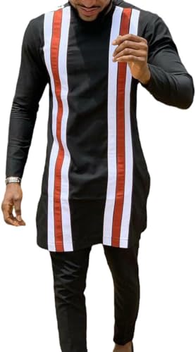Vêtements pour hommes africains ensemble pantalon chemise survêtement dashiki