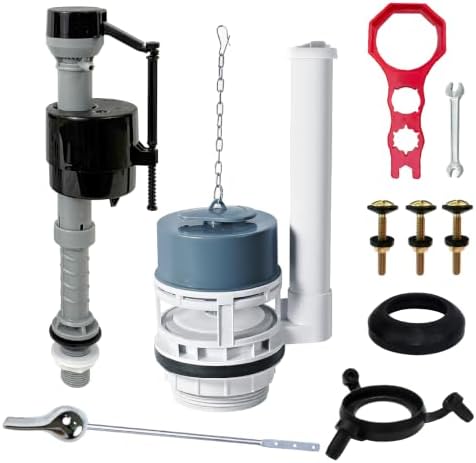 Universal 2-Inch Everything Toilet Repair Kit with Tool