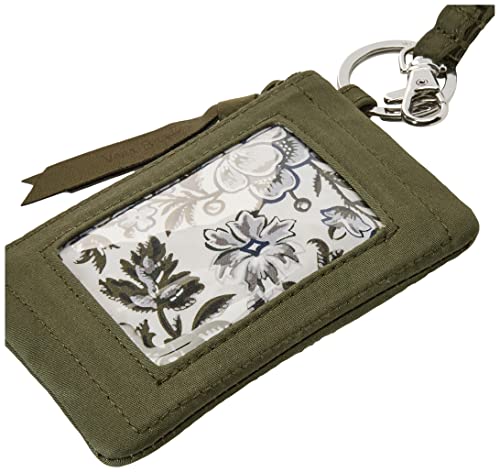 Image of Vera Bradley Women's Cotton Zip ID Case and Lanyard Combo