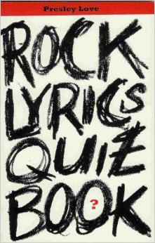 Paperback Rock Lyrics Quiz Book