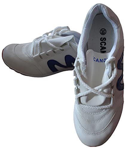 schuhundtextilshop Trainers Shoes white/blue Multicolour Size: 8 UK