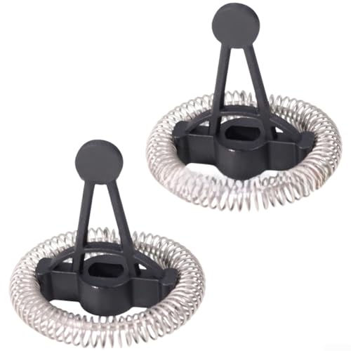 Lot de 2 aérateurs de rechange pour mousseurs à lait électriques MMF 809 - En plastique et métal - Silencieux - 45 dB