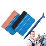 Kit de Tintado para Ventanas y Cristales,Aplicador De Película Adhesiva De 3 Piezas,Equipo de Tintado | para Automóviles, Camiones, Motocicletas, Parabrisas, Cristales Y