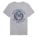 University of Nevada, Reno Wolf Pack T-Shirt Unisex, Athletic Heather, 2XL