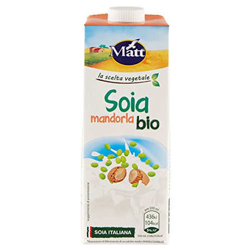 Matt - Soja Amande Bio - 3 cartons de 1000 ml [3 l]