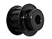 BandB Manufacturing 13LF075X1/2 Timing Pulley, 13 Teeth, L Pitch for 0.75" Wide Belts, 1 Flange and Hub Serves as Second Flange, 0.5" Bore
