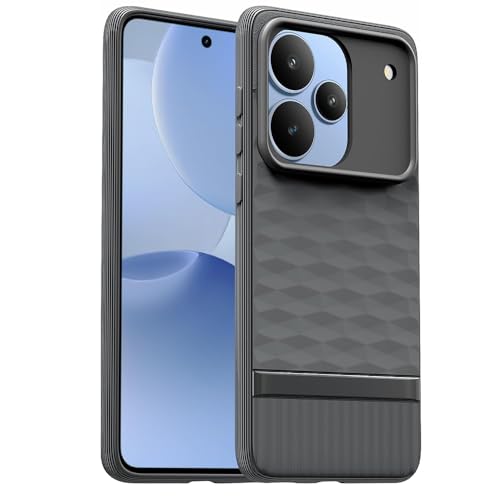 Image of Shockproof Case for Realme P4 Pro 5G | Full Camera Protection | TPU Flexible Back Cover for Realme P4 Pro 5G (Graphite Grey)
