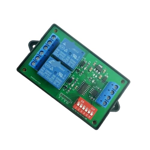 Relais 12V Modbus RS485 2 canaux CE035_S pour automatiser un automate de commande PLC