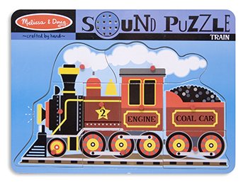 Toy Melissa & Doug 6 Pack Train Sound Puzzle Book