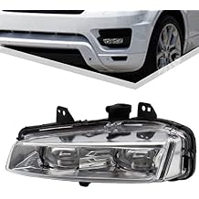 LED Front Bumper Fog Lights Lamp Fits for 2012-2015 Land Range Rover Evoque, OEM # LR026090, LR026089, Direct Replacement Left Driver Side