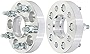 ECCPP 2X 1 inch Hubcentric Wheel Spacers 5 Lug 5x110mm to 5x110mm 12x1.25 Studs 65.1mm fits for Dart for 200 for Cherokee