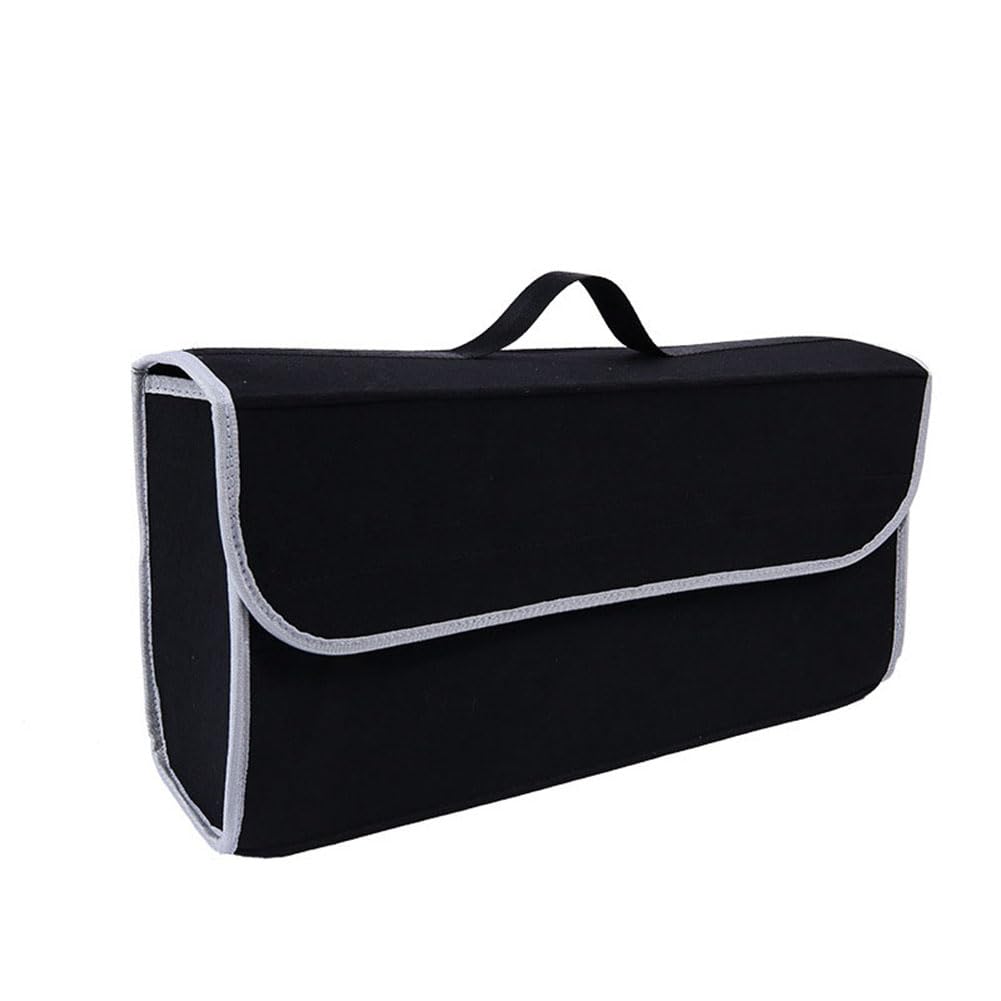 Bolsa Maletero Coche de Fieltro para Jeep Cherokee/Commander/Compass/Renegade, Organizador Antideslizante Coche Caja de Almacenamiento Plegable Accesorios,J