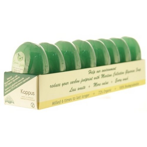 Kappus Martina Green Apple Soap 120g 4.2oz Pack of 8