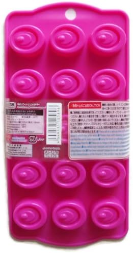 Silicone Chocolate Candy Making Mold, 15 Piece Cavity, Color Pink by CGDJ