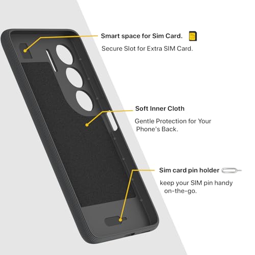 Image of Outlouders Back Cover for Realme C75 | TPU Soft Flexible Shockproof | Full Camera Protection Back Case (Grey)