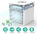 Produktbild Mobil Klimaanlage NEXFAN Air Cooler Mini Luftkühler Purifier 4-in-1 Mobilklimaanlage Bunter LED-Licht-Verdunstungskühler für Zuhause, Büro, Reisen