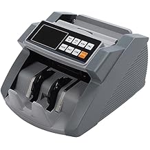 Money Counter Machine, High Speed MG UG IR Cash Counting Machine Counterfeit Detection Bill Counter, Counterfeit Detection for RMB, US Dollar, Euro US Plug 100240V
