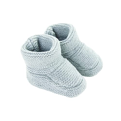 Threetwoone Knit Sock Baby Booties Newborn Unisex Booties Warm Shoes House Slippers For Baby Boys & Baby Girls (Gray) #TOP2