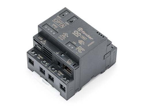 Arduino Opta RS485 [AFX00001] - RS485�ʐM�A�f�W�^��I/O�A�A�i���O���́A�������Ɛ���̂��߂�Modbus�T�|�[�g��������H�ƃO���[�h��IoT�R���g���[���[�B