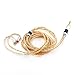 Linsoul Tripowin Zonie IEM Cable, 16 Core Silver Plated Earphone Upgraded Cords, 1.25m SPC in Ear Monitor Cable for 7HZ Timeless AE TINHIFI T2 PRO T3 T4(MMCX, 3.5mm)(Gold)